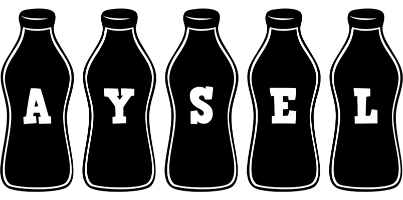 Aysel bottle logo
