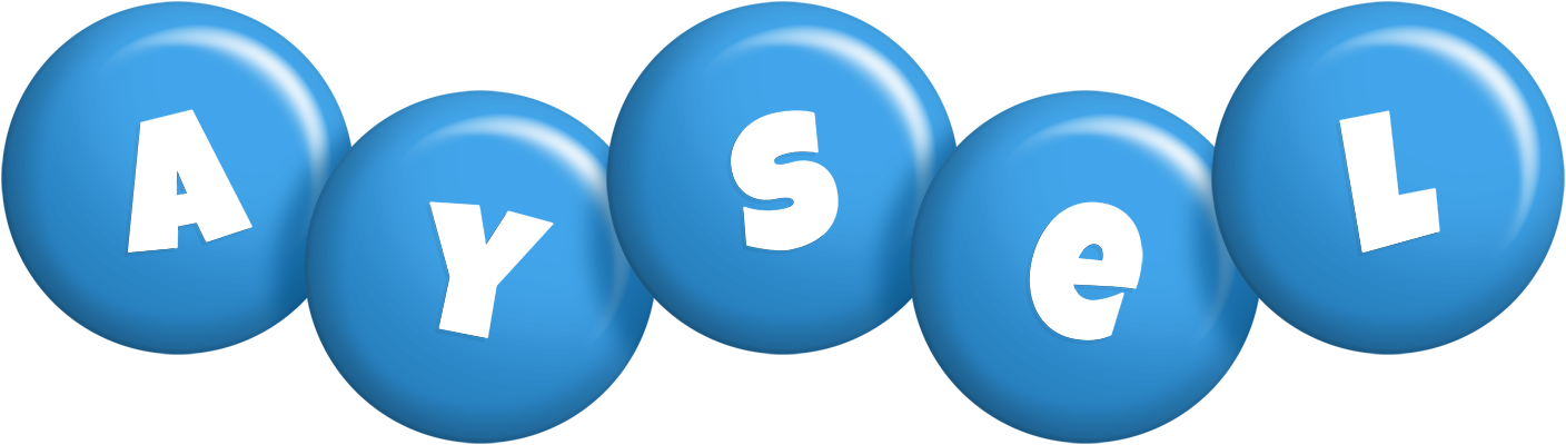 Aysel candy-blue logo