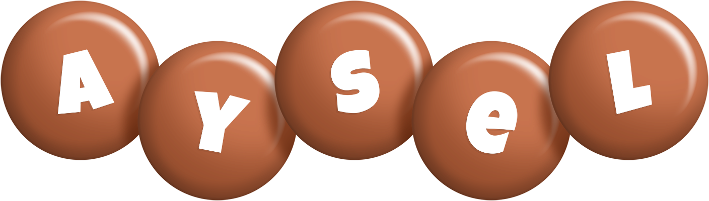 Aysel candy-brown logo