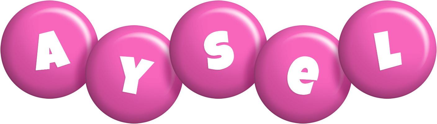 Aysel candy-pink logo