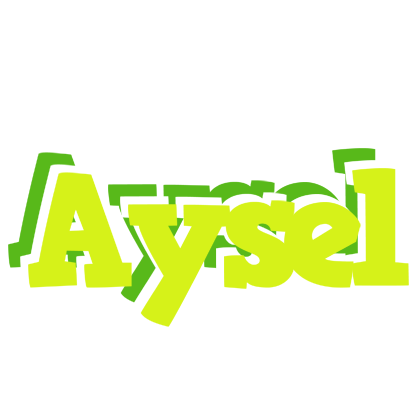 Aysel citrus logo
