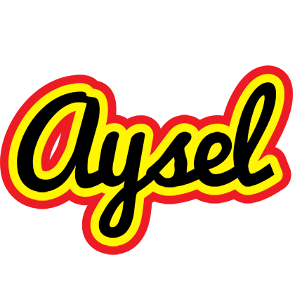 Aysel flaming logo