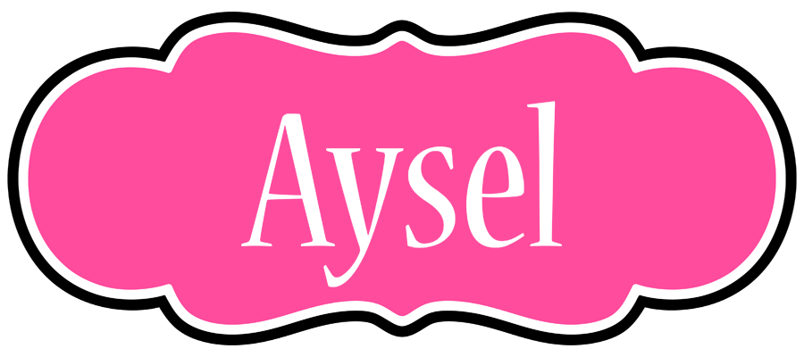 Aysel invitation logo