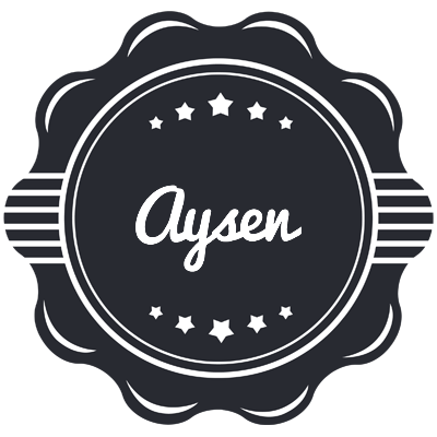 Aysen badge logo
