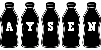 Aysen bottle logo