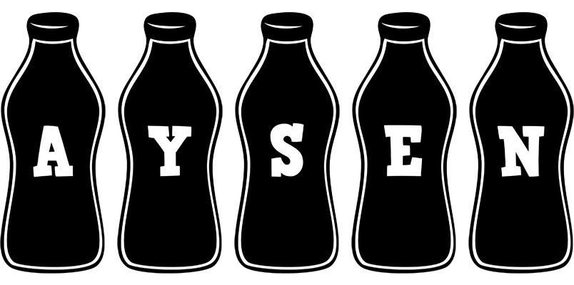 Aysen bottle logo