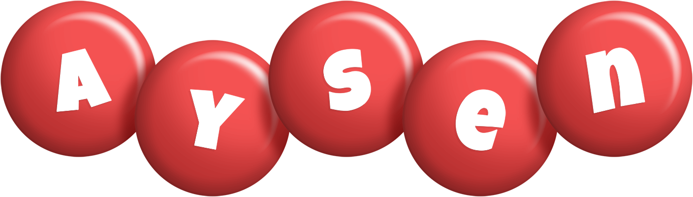 Aysen candy-red logo