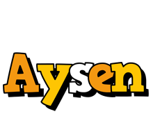 Aysen cartoon logo