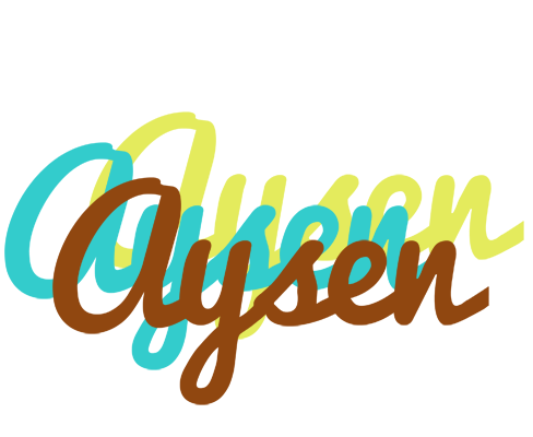 Aysen cupcake logo