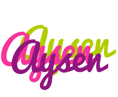 Aysen flowers logo