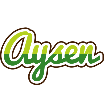 Aysen golfing logo