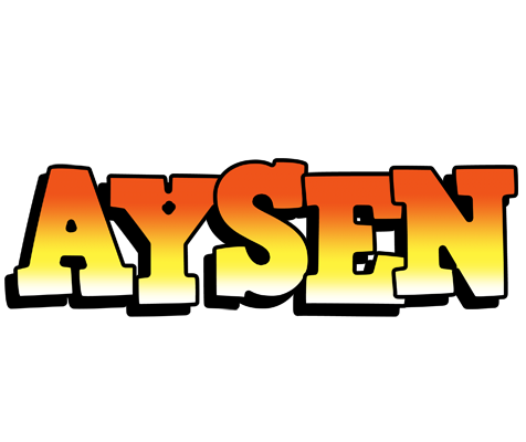 Aysen sunset logo