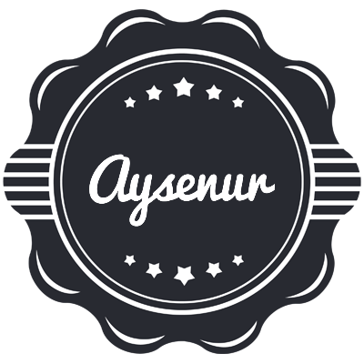 Aysenur badge logo