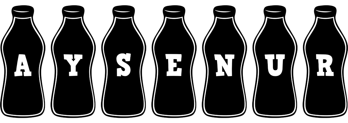 Aysenur bottle logo