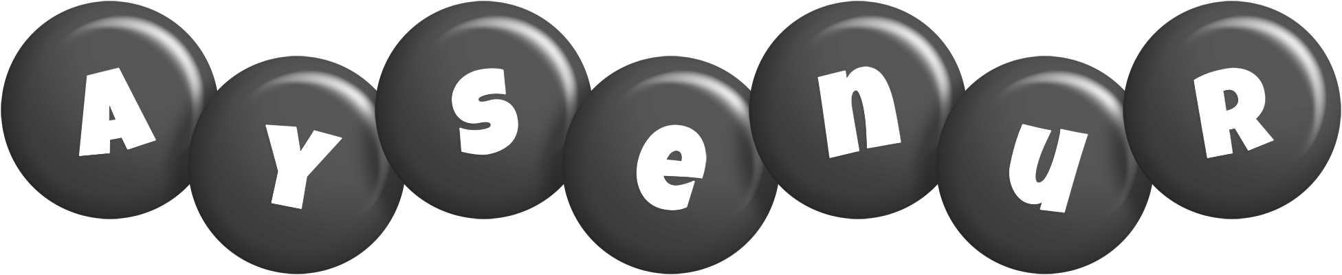 Aysenur candy-black logo