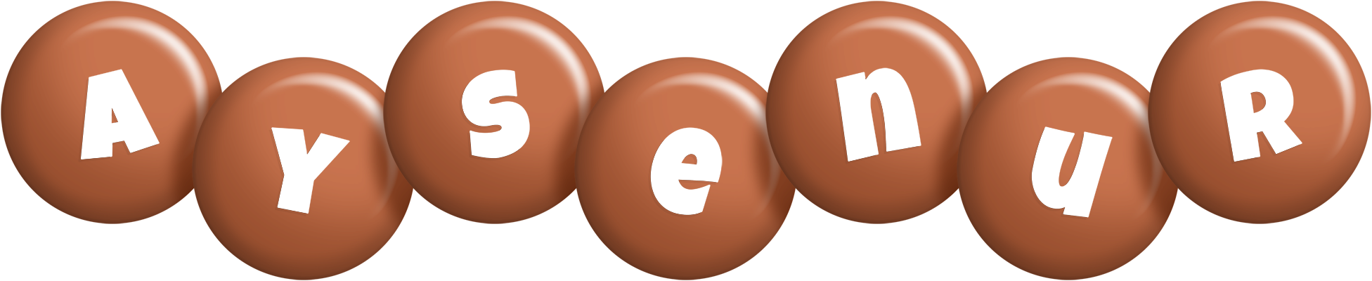 Aysenur candy-brown logo