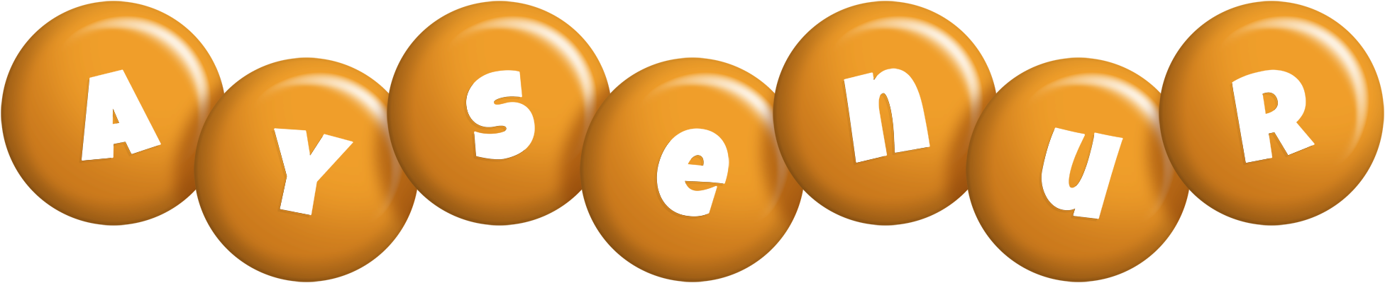 Aysenur candy-orange logo
