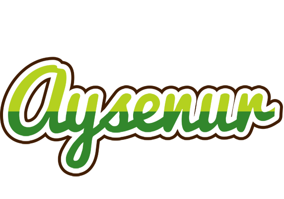 Aysenur golfing logo