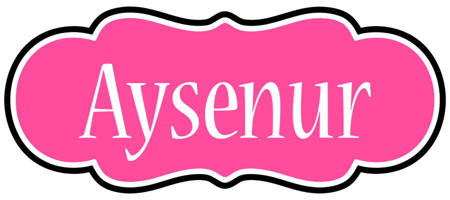Aysenur invitation logo