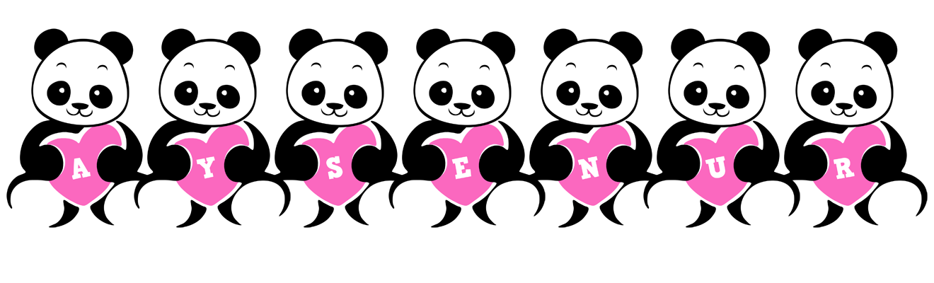 Aysenur love-panda logo