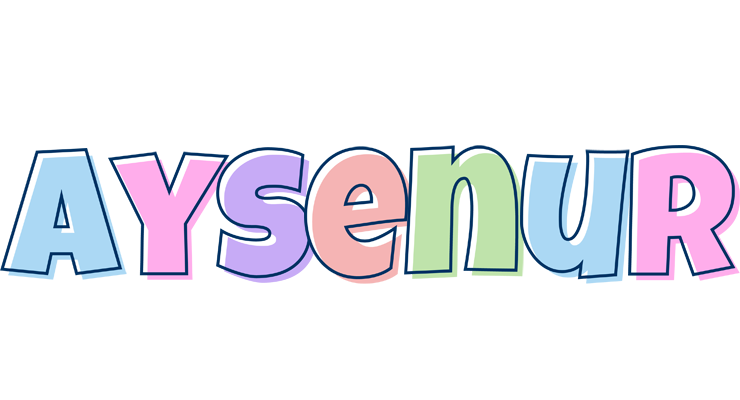 Aysenur pastel logo
