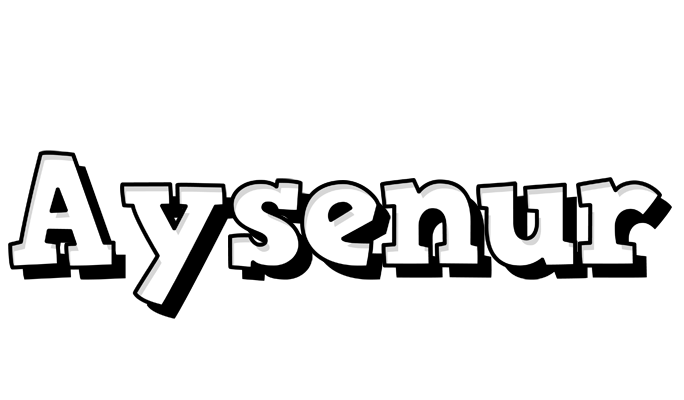 Aysenur snowing logo