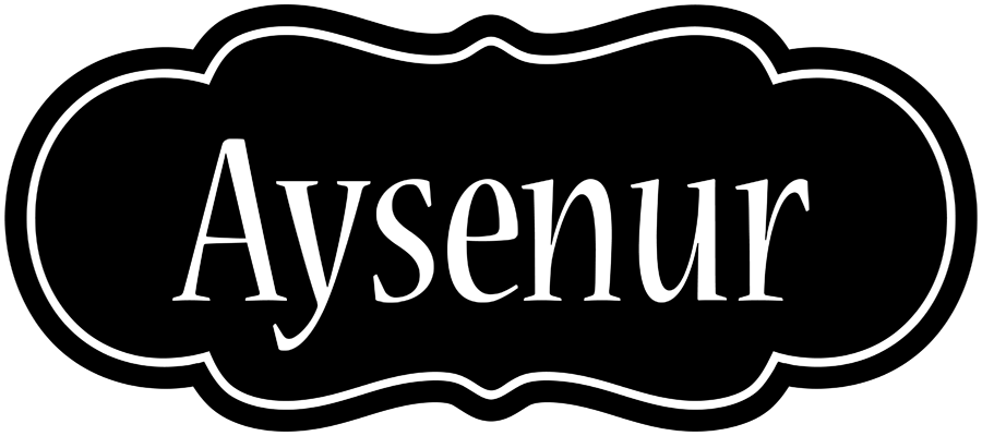 Aysenur welcome logo