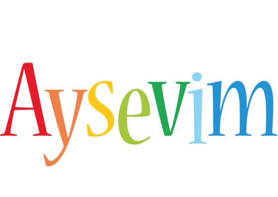 Aysevim birthday logo