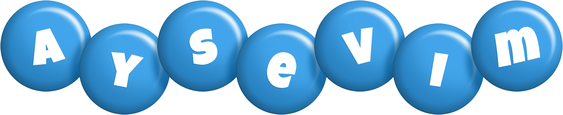 Aysevim candy-blue logo