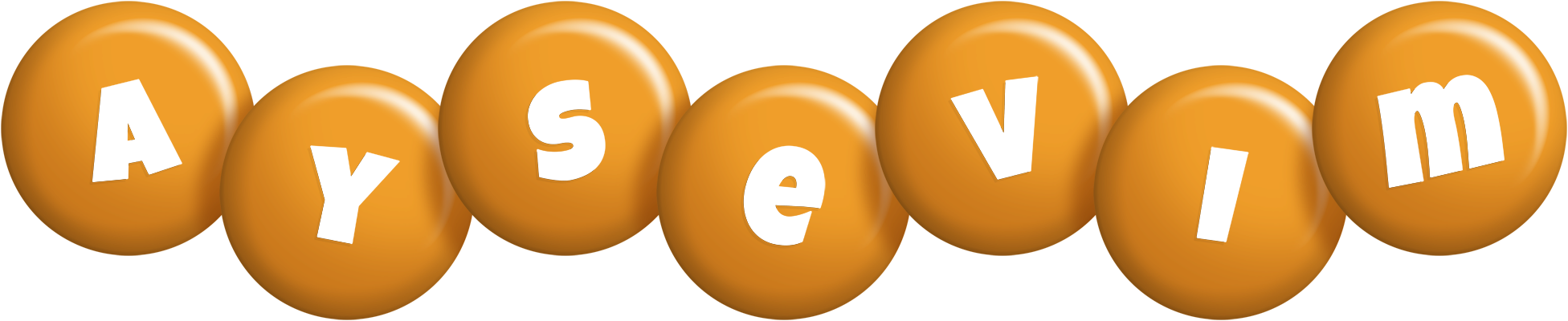 Aysevim candy-orange logo
