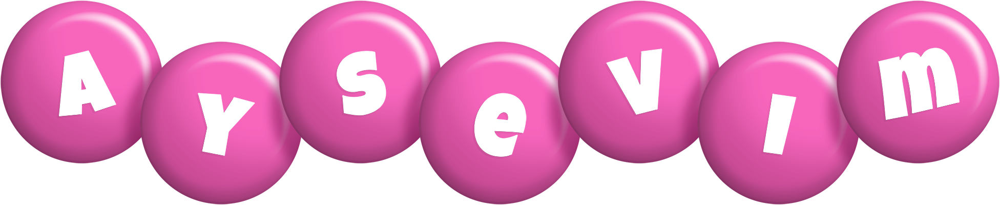 Aysevim candy-pink logo