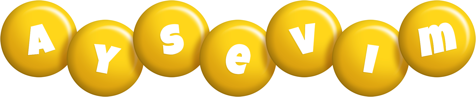 Aysevim candy-yellow logo