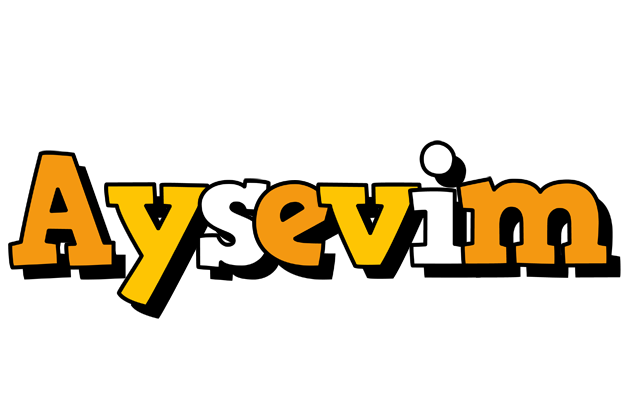Aysevim cartoon logo