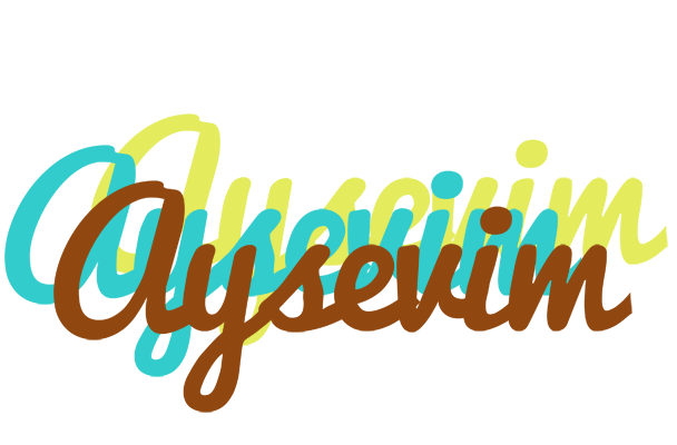 Aysevim cupcake logo