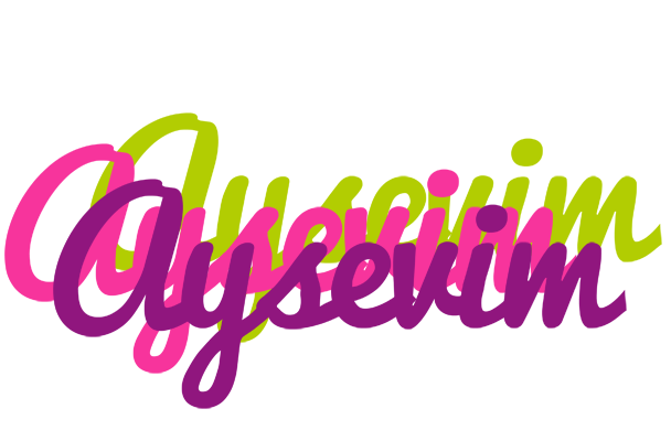 Aysevim flowers logo