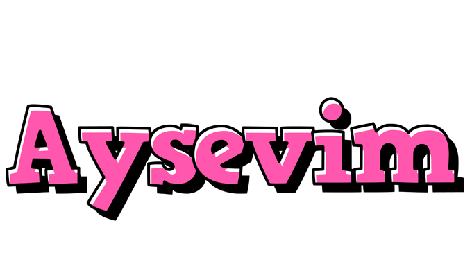 Aysevim girlish logo