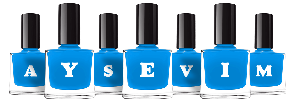Aysevim glossy logo
