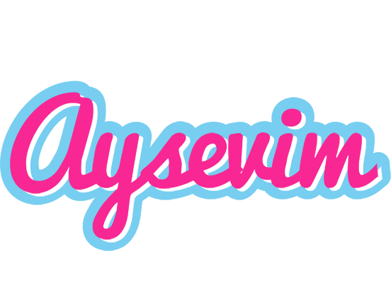 Aysevim popstar logo
