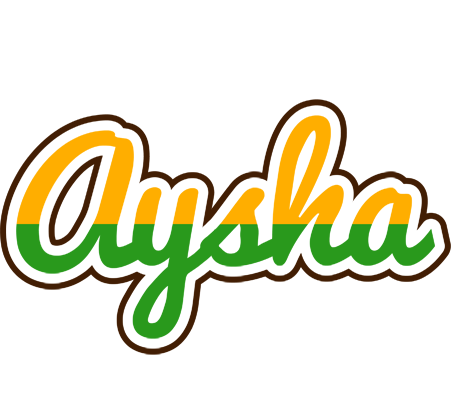 Aysha banana logo