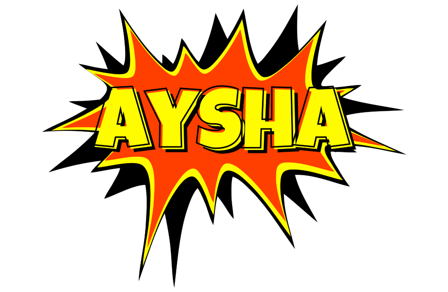 Aysha bazinga logo