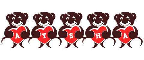 Aysha bear logo