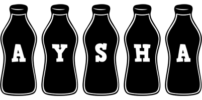 Aysha bottle logo