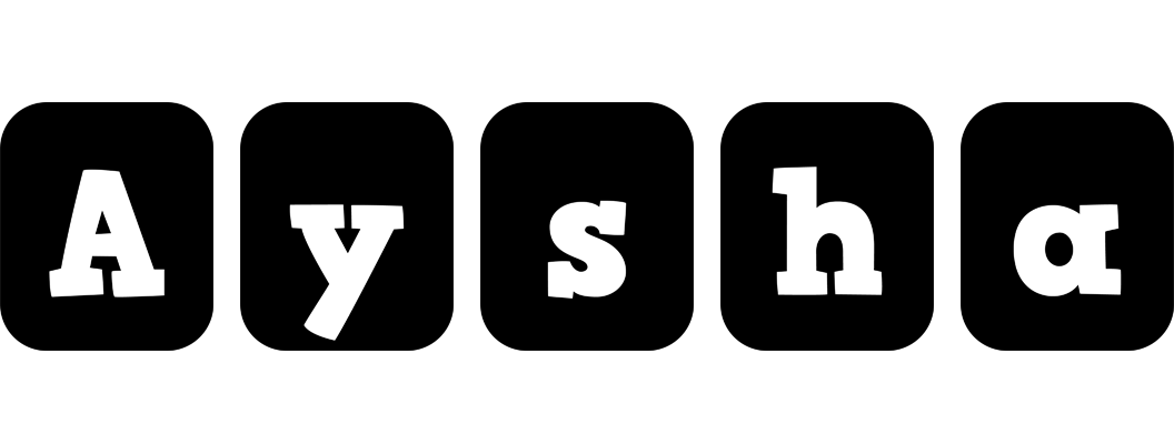 Aysha box logo