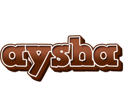 Aysha brownie logo