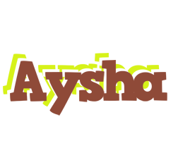 Aysha caffeebar logo