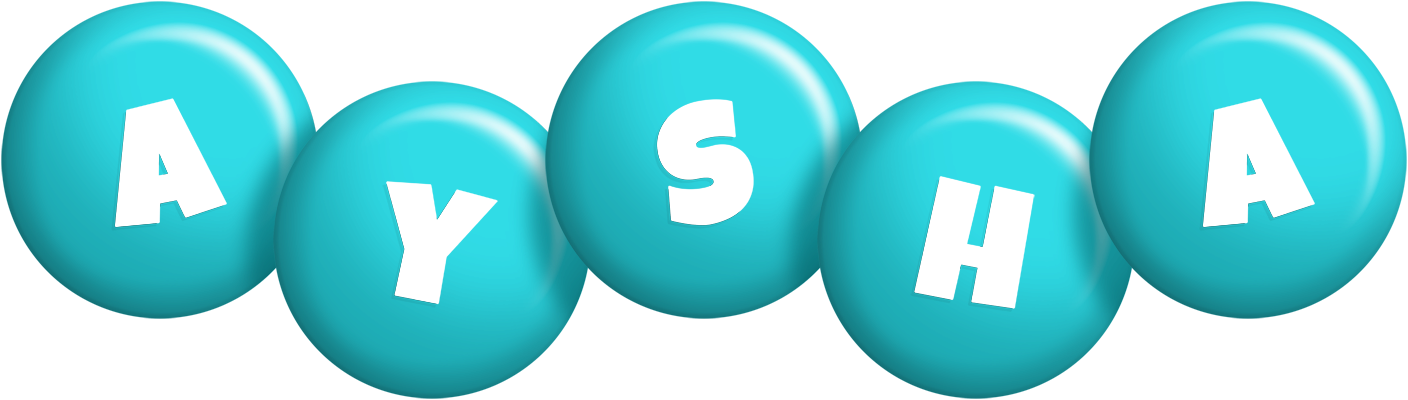 Aysha candy-azur logo