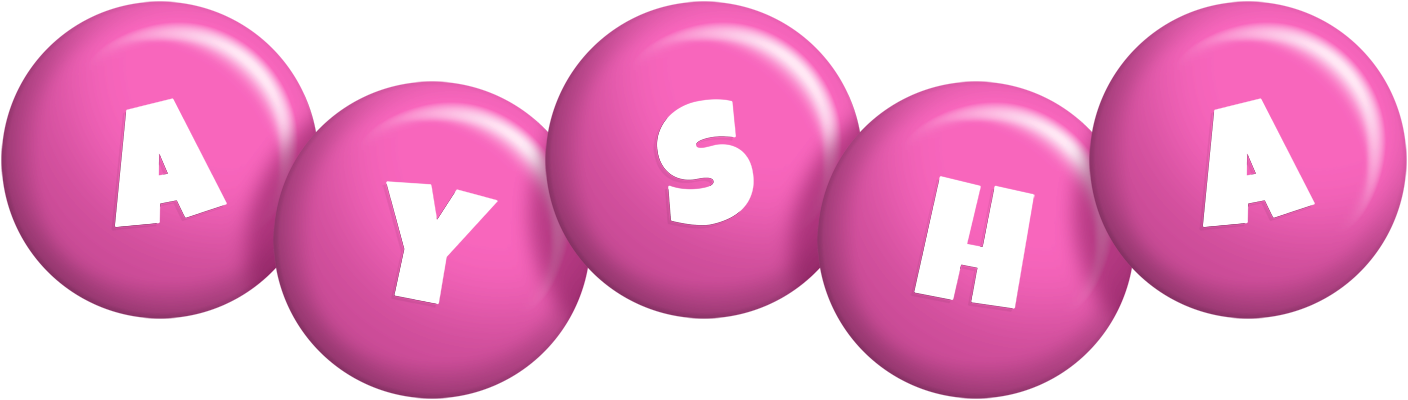 Aysha candy-pink logo