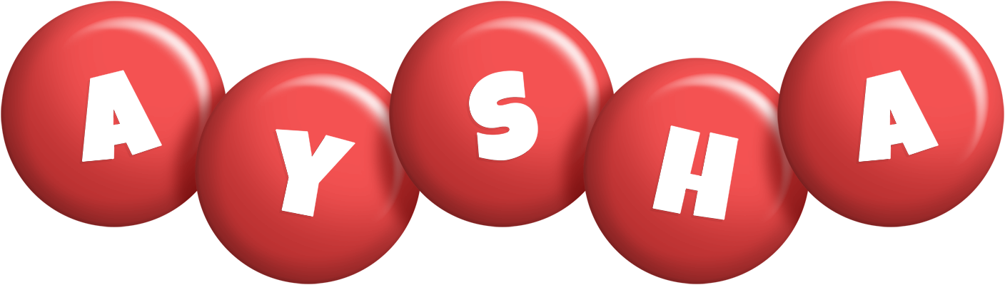 Aysha candy-red logo