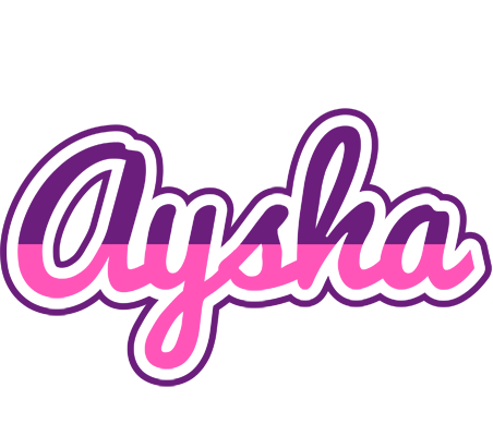 Aysha cheerful logo