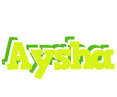 Aysha citrus logo